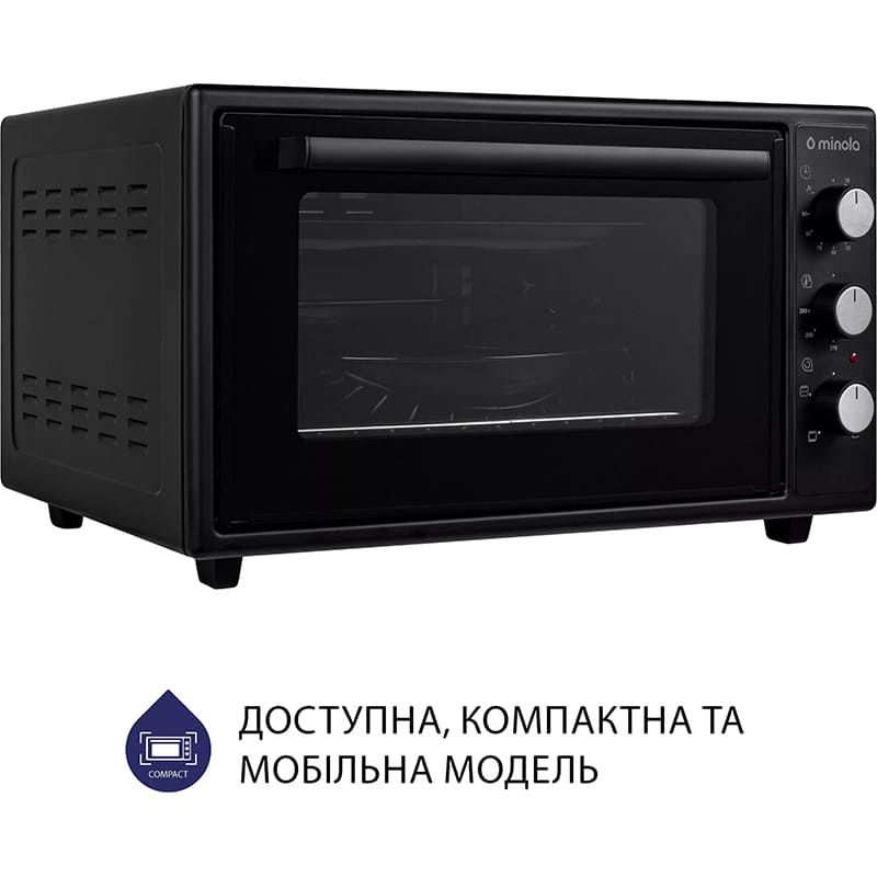 Електропіч MINOLA FOEV 4815 BL Об'єм 48