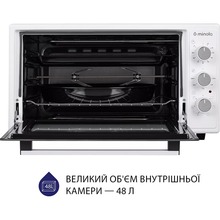 Електропіч MINOLA FOET 4815 WH