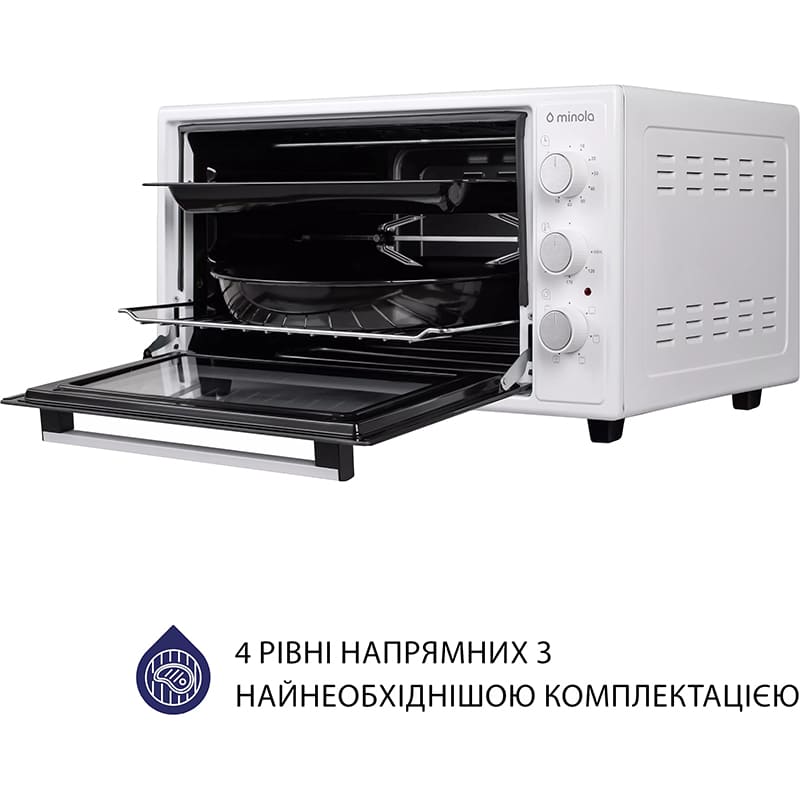Замовити Електропіч MINOLA FOET 4815 WH
