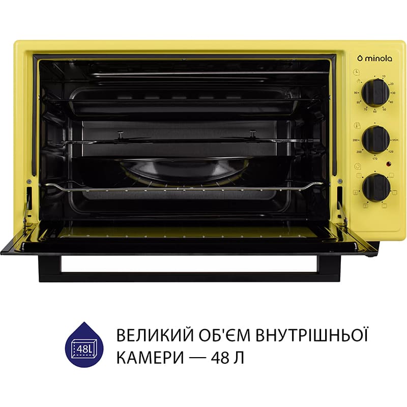 Електропіч MINOLA FOET 4815 UA Потужність 1500