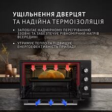 Электропечь PERFELLI TRIMO 48 BLACK