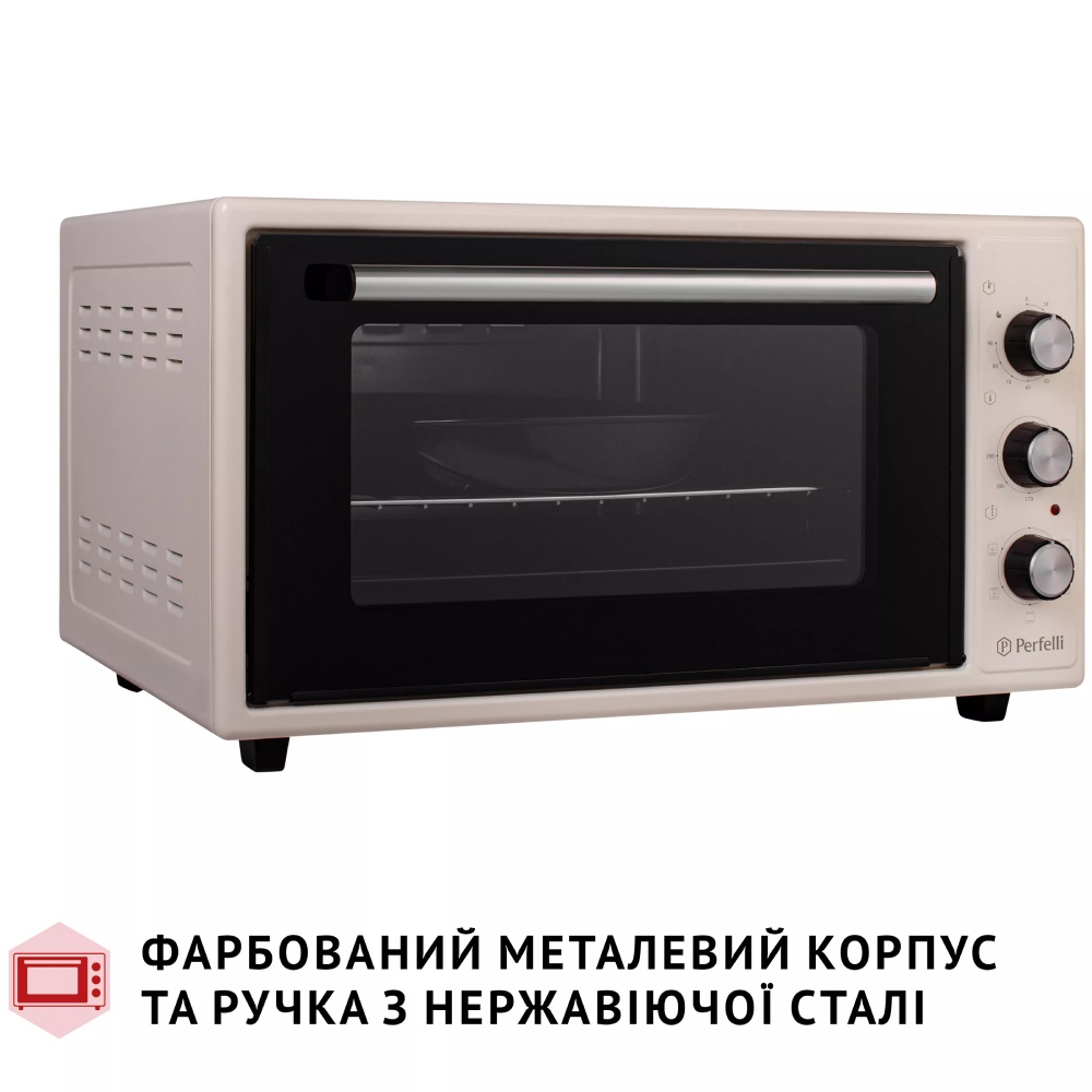 Электропечь PERFELLI TRIMO 48 IVORY Мощность 1600