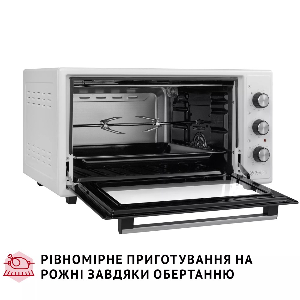 Внешний вид Электропечь PERFELLI SIERRA 48 WHITE