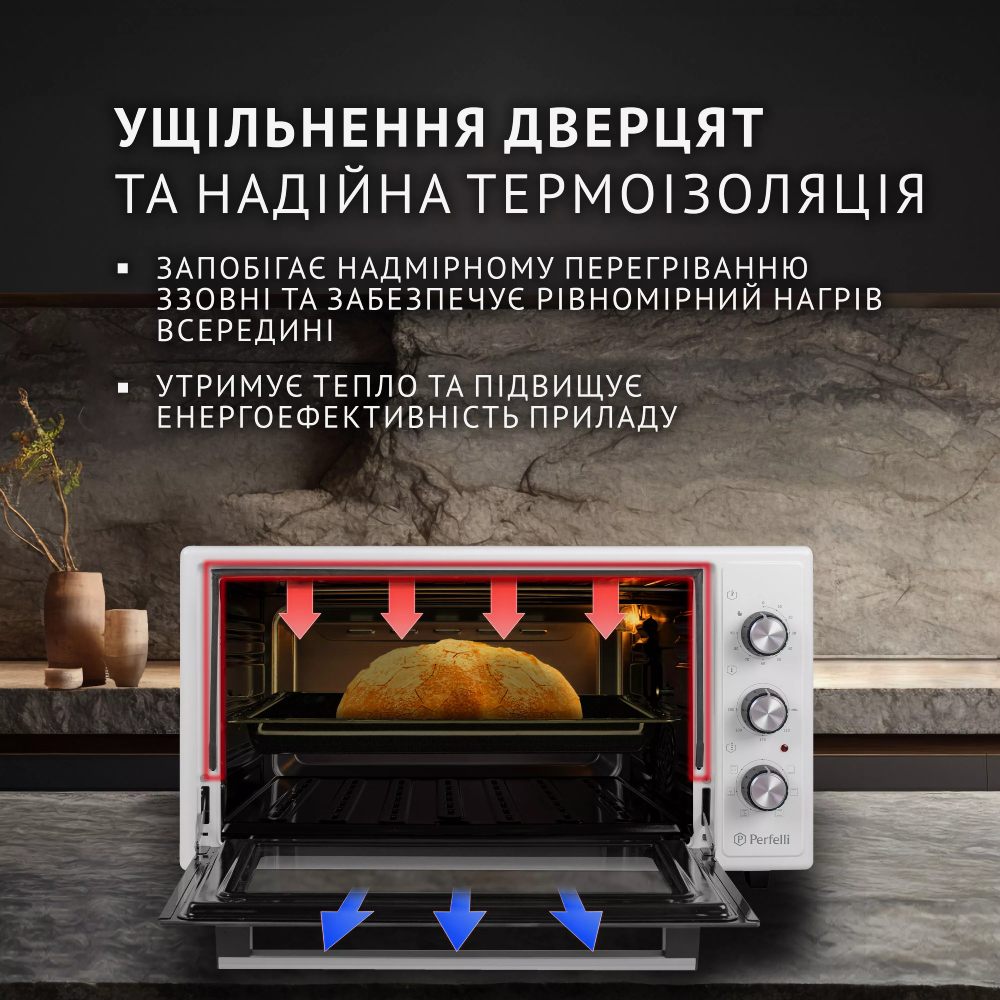 В Фокстрот Электропечь PERFELLI SIERRA 48 WHITE