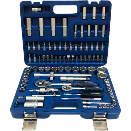 

Набор инструментов СТАНДАРТ 1/4"&1/2" 94 пр (STM-0094-6), Набор инструмента 1/4"&1/2" 94 ед. (6-гр.)