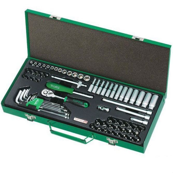 

Набор инструментов TOPTUL 1/4" 72ед. (GCAD7202), Набор инструмента 1/4" 72ед.