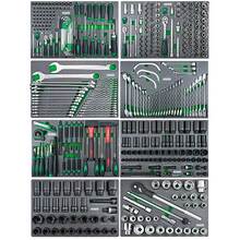 Набор инструментов TOPTUL 8 секций 448ед. (GE-44803)