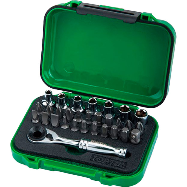 

Набор инструмента TOPTUL 1/4" 30 ед. (GABW3001), Набор инструмента 1/4" 30ед. GABW3001