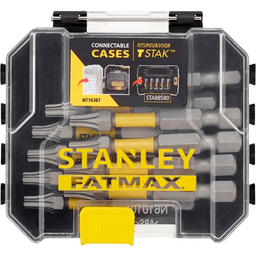 Набор бит STANLEY FatMax Torx 10 шт (STA88574)