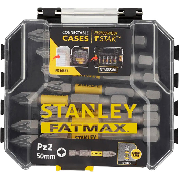 Набор бит STANLEY FatMax 10 шт (STA88572)