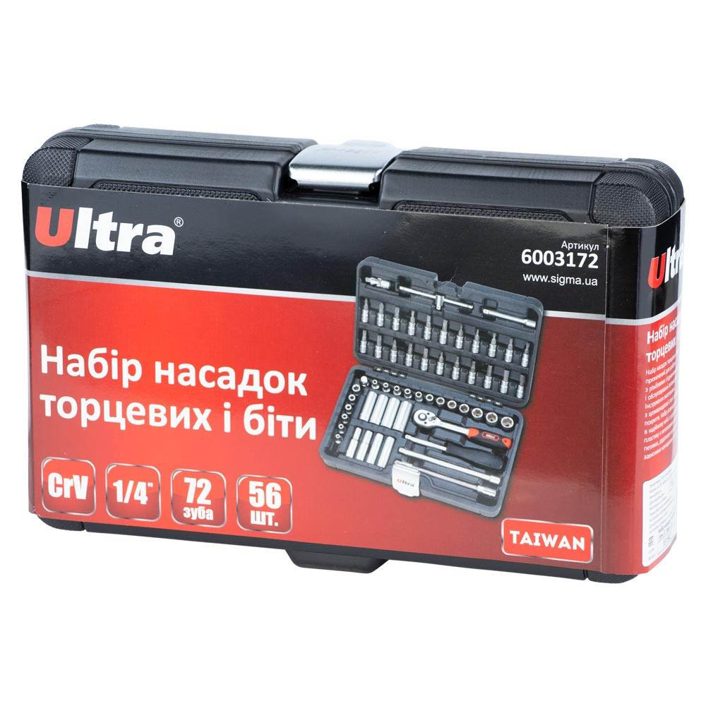 Покупка Набор инструментов ULTRA 1/4" 56шт CrV (6003172)