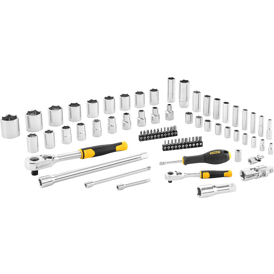 

Набор инструментов STANLEY 1/2" 1/4" 72 шт (STMT82831-1), Набір інструментів 1/2" 1/4" 72 од.