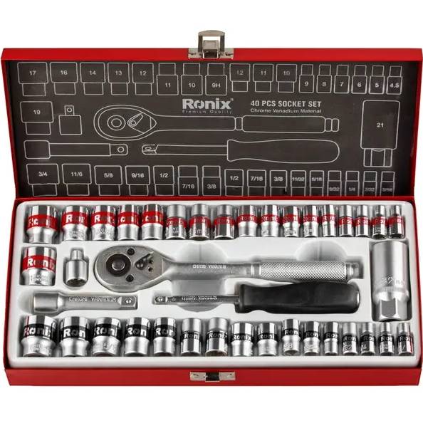 Набір інструментів RONIX 3/8" 40 пр. (RH-2641)