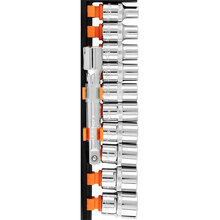 Набор торцевых головок Neo Tools 12шт, 1/2", трещотка 90 зубцов (10-030N)