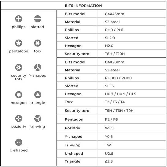 Фото Набор инструментов HOTO Xiaomi Precision Screwdriver Kit Pro 46 пр. (QWLSD012)