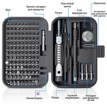 Набір інструментів KINGSDUN 130 пр Black (KS-1014339)