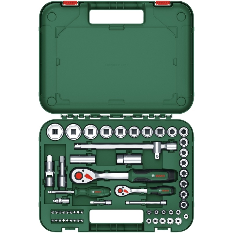 Набор торцевых головок и бит BOSCH 1/2, 1/4 (1.600.A02.Z9G)