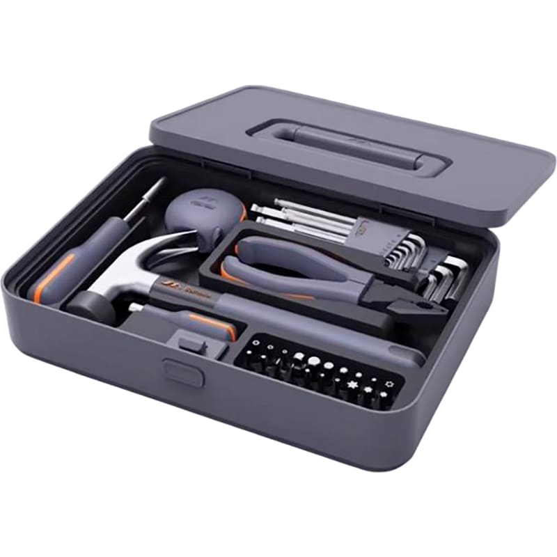 Набор инструментов JIMIHOME Xiaomi Tools Set 34 в 1 Black (X1-A) Материал инструментов сталь
