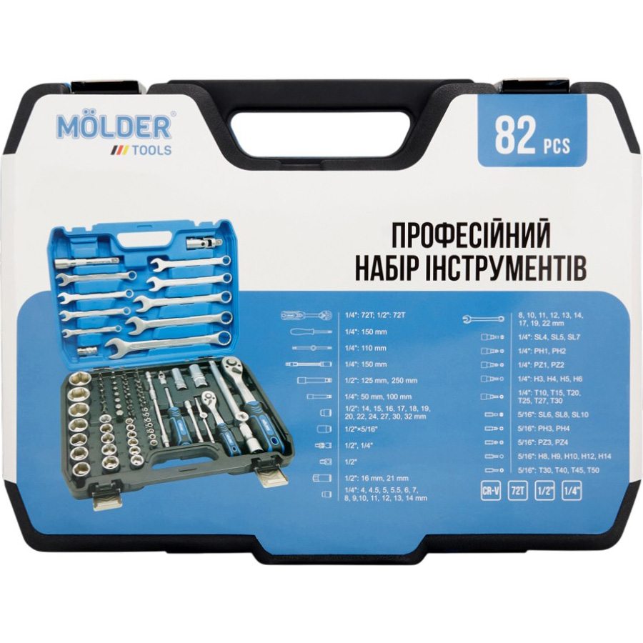 Фото 16 Набор инструментов MOLDER MT60082