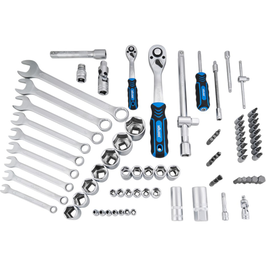 Набор инструментов MOLDER MT60082 Материал инструментов Хром-ванадиевая сталь