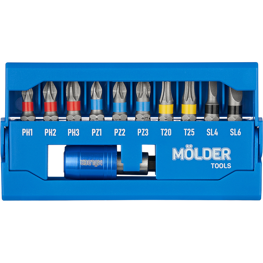 Набор бит MOLDER 50 мм 11 шт (MT70010)