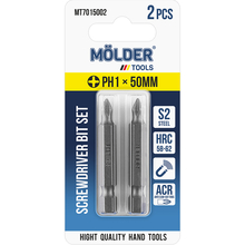 Набор бит MOLDER PH1х50мм 2 шт (MT7015002)