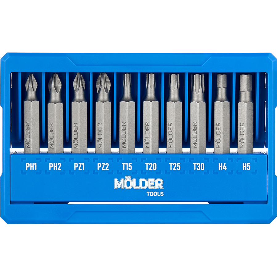 Набор бит MOLDER 50 мм 10 шт (MT70210)