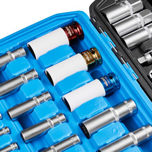 Набор инструментов Molder 1/2", 1/4", 3/8" 72Т, CR-V 176 единиц (MT60176)