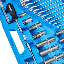 Набор инструментов Molder 1/2", 1/4", 3/8" 72Т, CR-V 219 одиниць (MT60219)