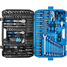 Набор инструментов Molder 1/2", 1/4", 3/8" 72Т, CR-V 233 единицы (MT60233)