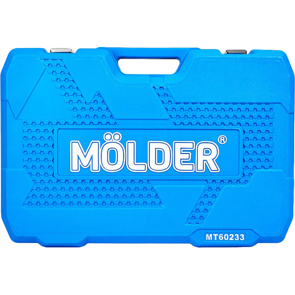 Набор инструментов Molder 1/2", 1/4", 3/8" 72Т, CR-V 233 единицы (MT60233) Инструменты в наборе инструменты для работы с торцевыми головками