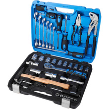 Набор инструментов Molder 1/2", 1/4" 72Т, CR-V 56 единиц (MT61056)