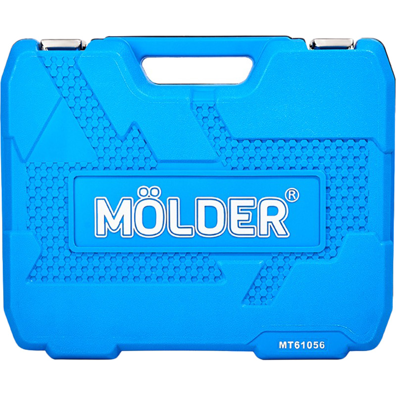 Набор инструментов Molder 1/2", 1/4" 72Т, CR-V 56 единиц (MT61056) Инструменты в наборе клещи