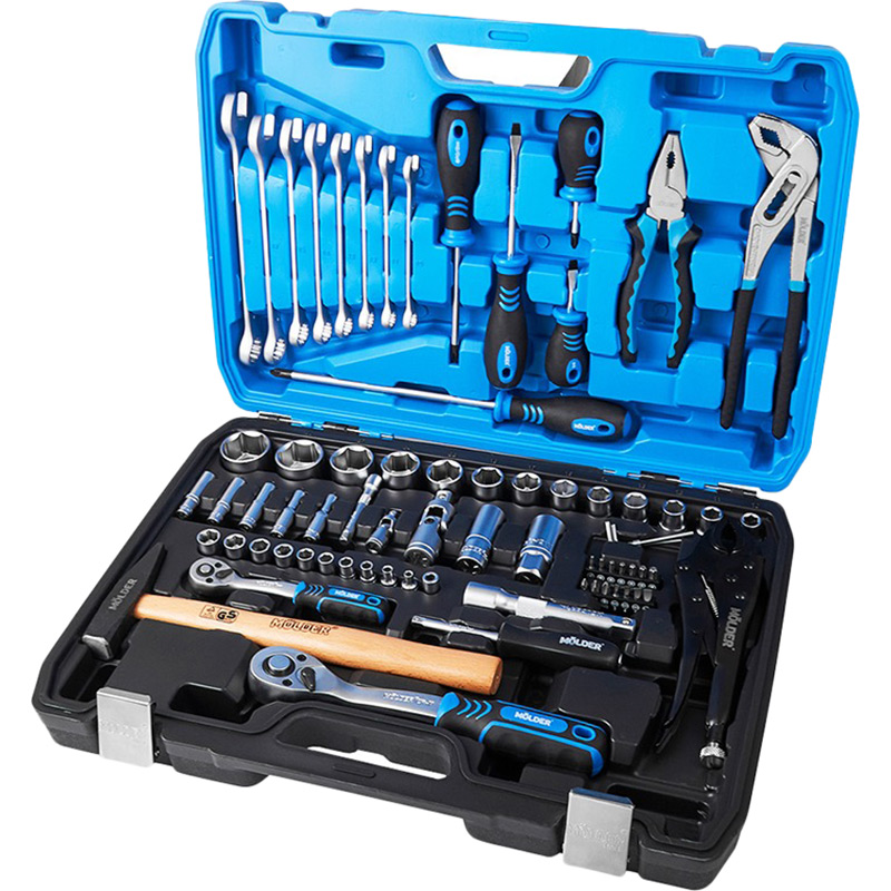 Набор инструментов Molder 1/2", 1/4" 72 T, CR-V 72 единицы (MT61072)