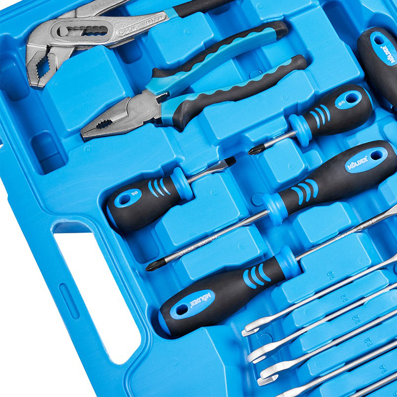 В Фокстрот Набор инструментов Molder 1/2", 1/4" 72 T, CR-V 72 единицы (MT61072)