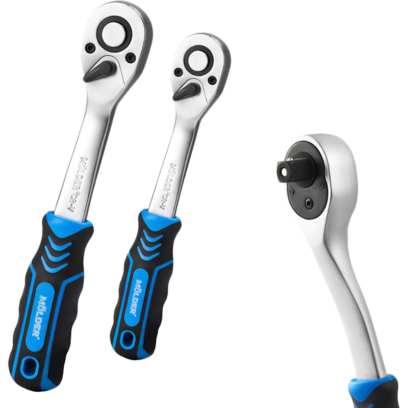 Изображение Набор инструментов Molder 1/2", 1/4" 72 T, CR-V 72 единицы (MT61072)