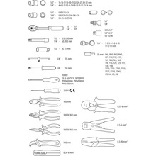 Набір інструментів NEO TOOLS 01-310-1 108 шт