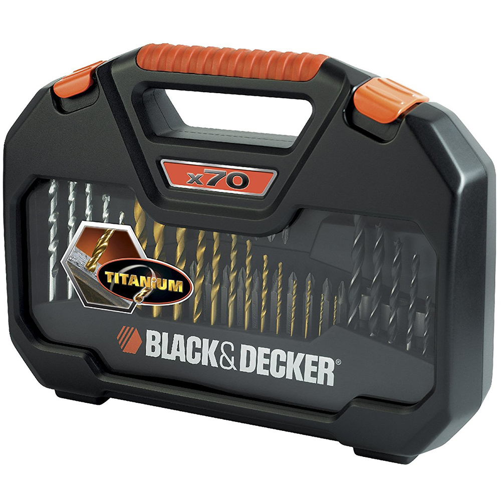 Набір біт, головок торцевих і свердел BLACK&DECKER A7184 Інструменти в наборі викрутки