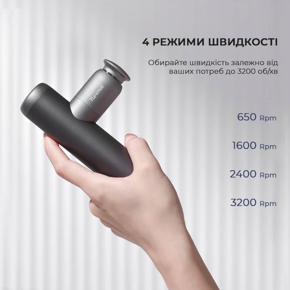 Покупка Масажер YUNMAI Massage Gun Extra Mini Grey (MVFG-M281)