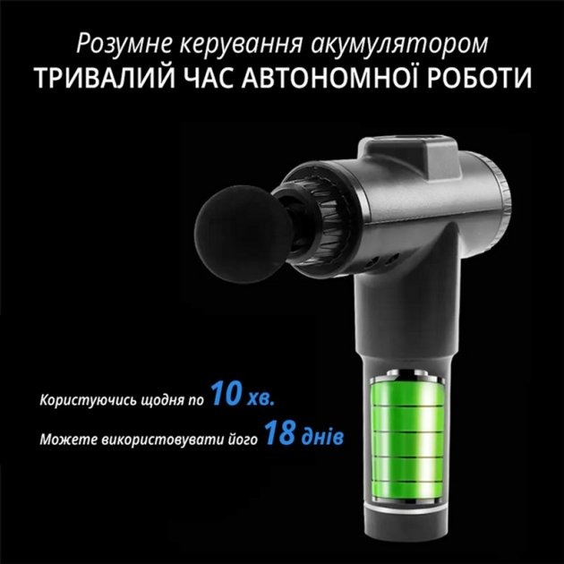 Фото Массажер перкуссионный INSPIRE 6608 24W 1800mAh