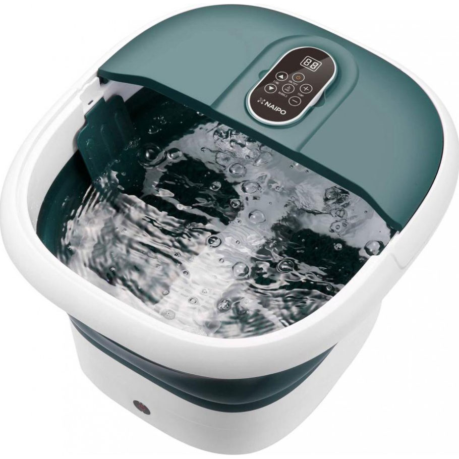 Масажер для ніг NAIPO Foot Green Spa Massager (NPFT-SPA02) Види масажу бульбашковий