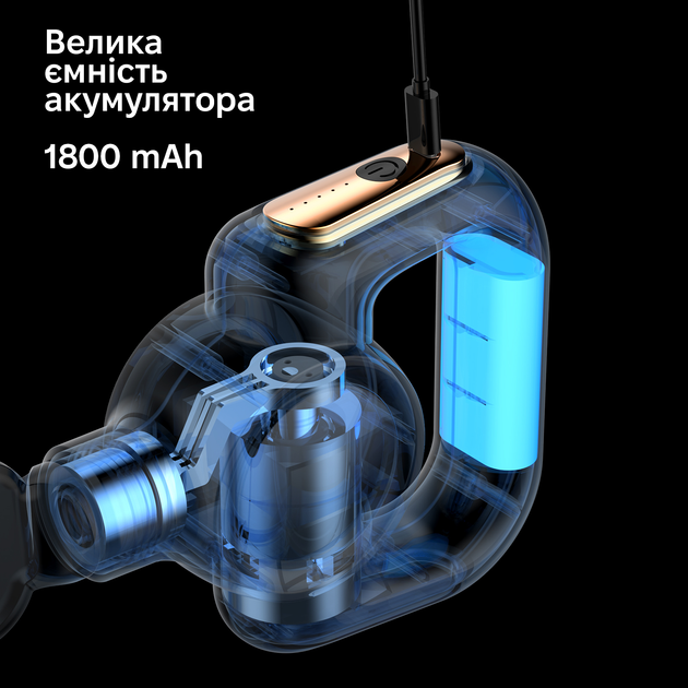 Масажер INSPIRE HB-016 Види масажу перкусійний