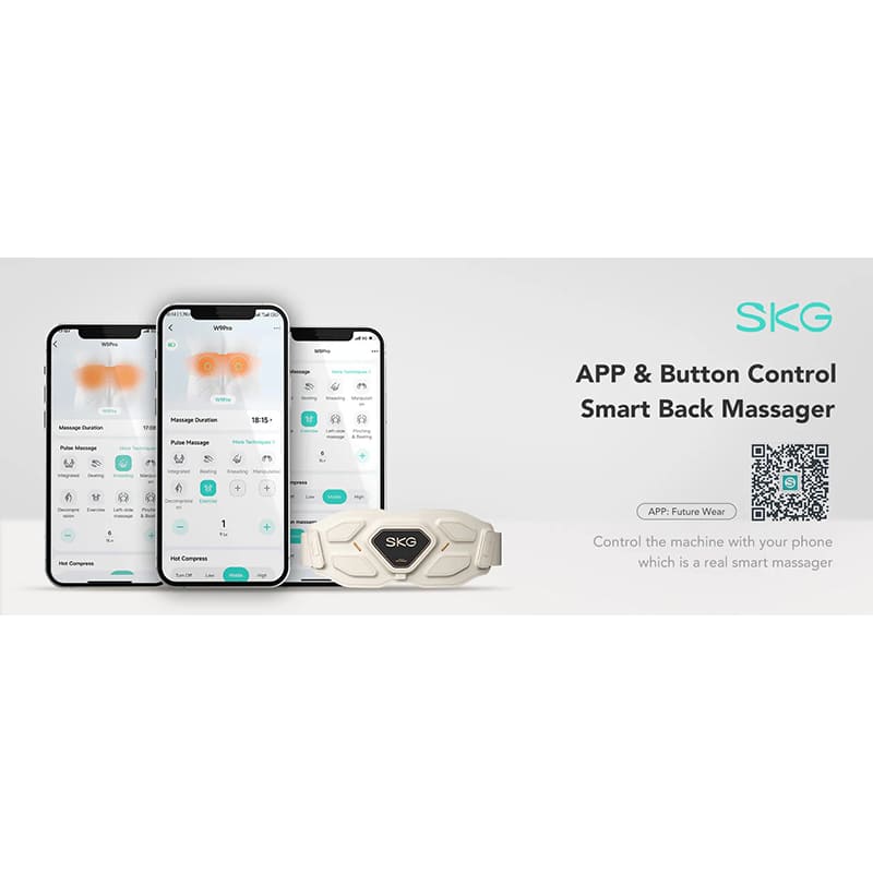 Фото Массажный пояс SKG W7Pro Waist Massager