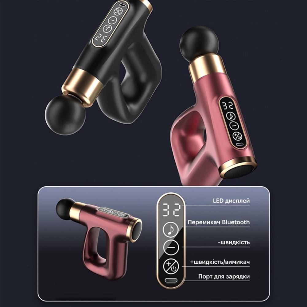 Масажер INSPIRE HB-007 Red Кількість швидкостей роботи 6