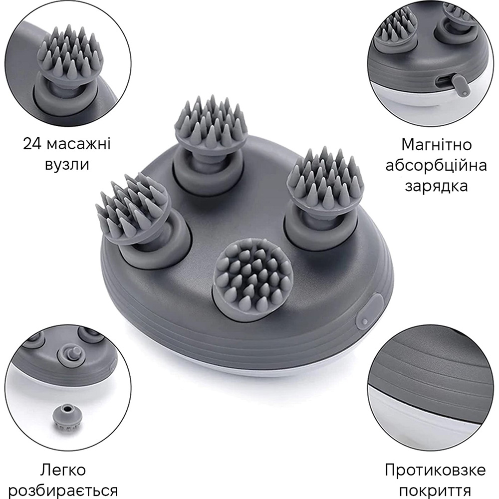 Зовнішній вигляд Масажер INSPIRE SL-200 Silvery White
