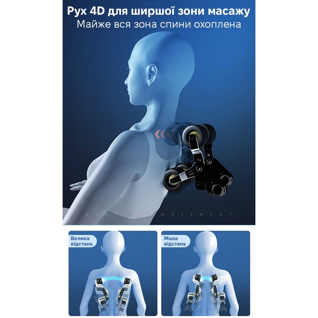 Фото Массажное кресло INSPIRE A29-Blue