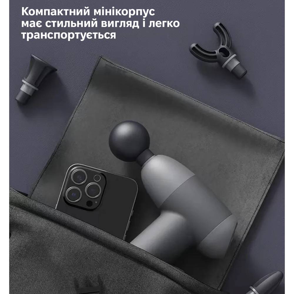 Масажер INSPIRE GWM160 Види масажу перкусійний