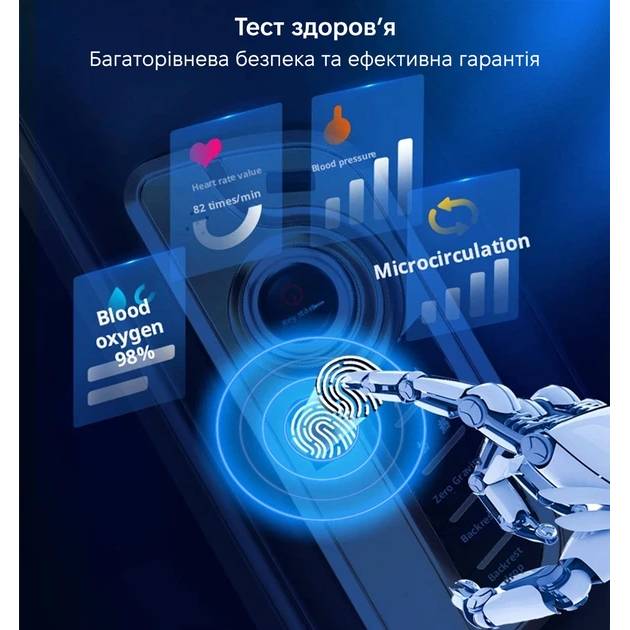 Массажное кресло INSPIRE A79L White (ins-A79L) Виды массажа вибромассаж