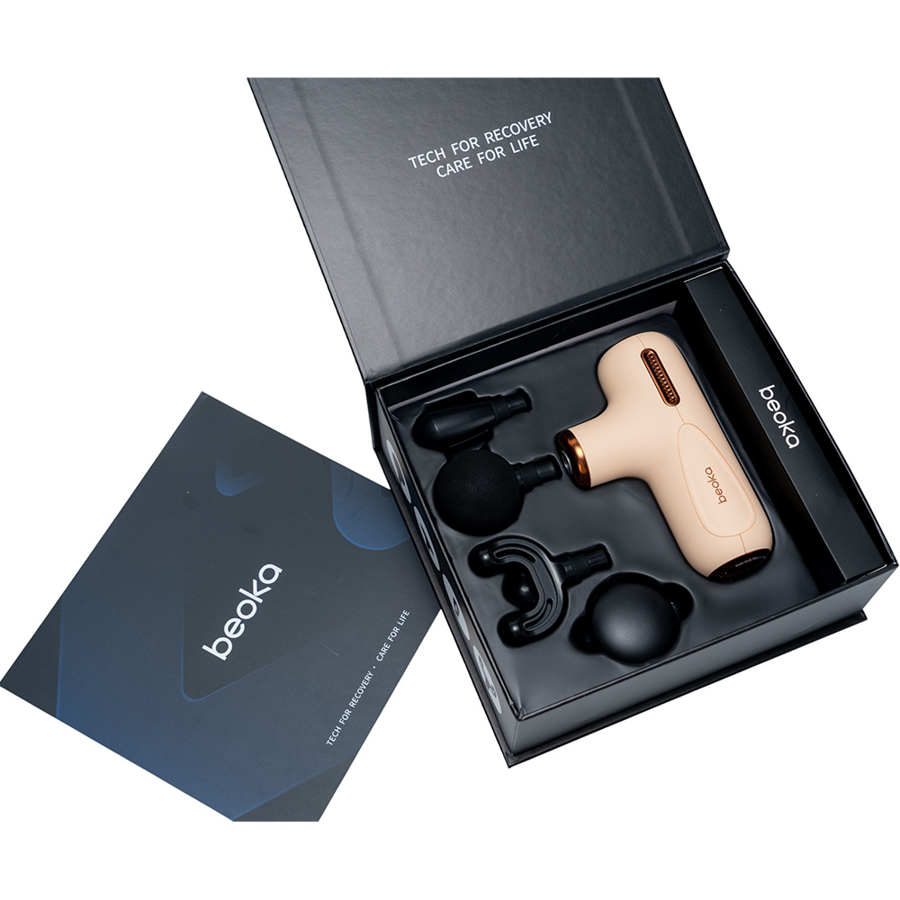 Фото 14 Массажер перкуссионный BEOKA Super Mini Massage Gun (QL/MINI.C1-A latte)