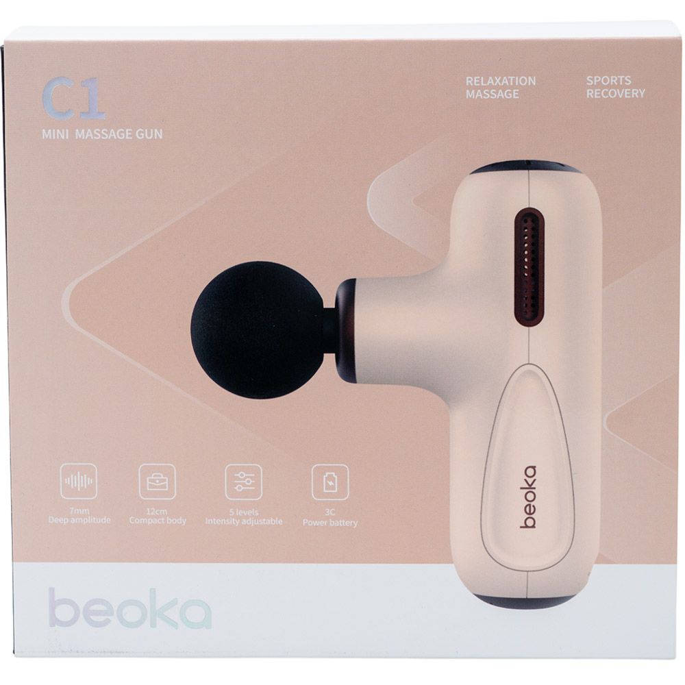 Фото 17 Массажер перкуссионный BEOKA Super Mini Massage Gun (QL/MINI.C1-A latte)
